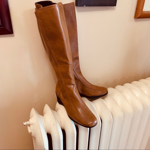 AEROSOLES Shoes - Aerosoles vegan leather knee high wedge boot 7.5